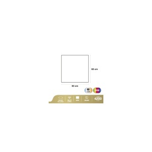 GBC Panou LED RGB CCT Smart Wi-Fi 40W