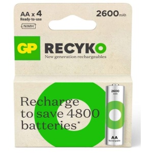 Gold Peak Acumulator R6 (AA) NiMH 2600mAh, 4 buc, ReCkyo