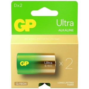 Gold Peak Baterie alcalina Ultra G-Tech R20 (D) 2 buc
