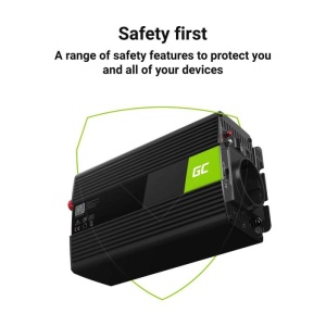 Greencell Invertor de tensiune 12V -> 230V, 300W, INV01DE - Img 2