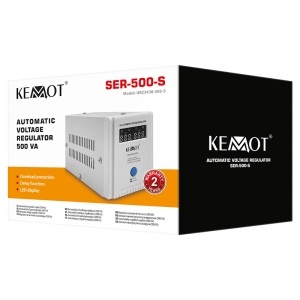 KEMOT Stabilizator tensiune automat 500VA - SER-500-S