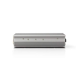 Nedis Invertor tensiune cu unda sinusoidala modificata 12V DC - 230V AC, 600W, functie de incarcare, 1x Iesire Schuko - Img 3