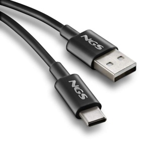 NGS – Cablu USB‑A la USB‑C ZYRO‑AC, 1m, 3A, rezistent și durabil - Img 2