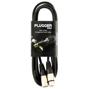 PLUGGER Cablu XLR mamă – XLR tată stereo 3 m -enervolt.ro