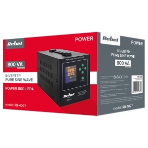 REBEL Sursa UPS Centrale Termice Sinus Pur 800VA 500W 12V