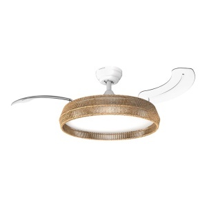 TAURUS Ventilator de tavan, cu lumină LED, 30 W, 107 cm, Polar Nature-enervolt.ro