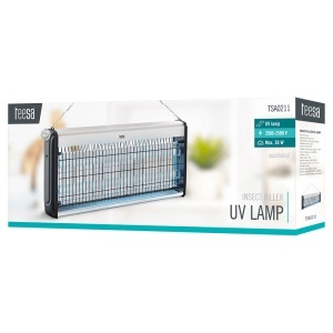 TEESA Lampă UV anti insecte 2 × 18W