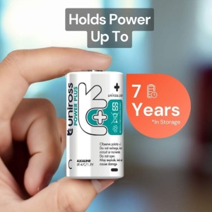 Baterie alcalina Uniross Power Plus R14 (C), 2 buc-blister, de la enervolt.ro