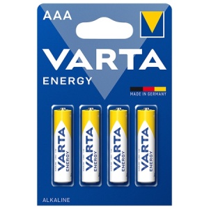 VARTA BATERIE ALCALINA ENERGY LR03 BL 4 BUC