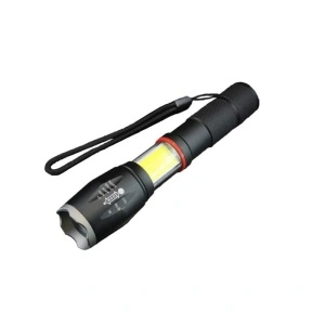 WELL Lanterna rezistenta cu LED, reincarcabila 10W+COB Well Lanterna LED reincarcabila 10W+COB