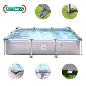 Piscină cu cadru 300 x 207 x 66 cm AVENLI, de la enervolt.ro