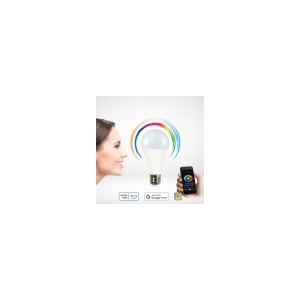 Bec LED E27 A65 RGB CCT Smart Wi-Fi 11W GBC, de la enervolt.ro
