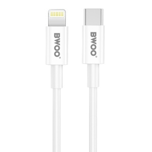 BWOO Încărcător rețea 20W USB-C cu cablu Lightning_enervolt.ro