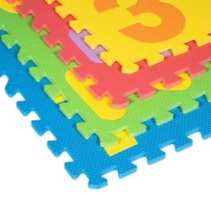 Covoraș educativ puzzle REBEL 180 x 180 cm, alfabet, de la enervolt.ro
