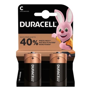 DURACELL Baterie alcalină LR14 C 1.5V, blister 2 bucăți