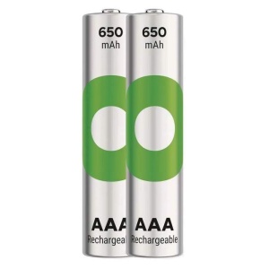 Acumulator R3 (AAA) NiMH 650mAh, 2 buc, GP ReCkyo_enervolt.ro