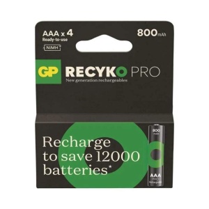 Gold Peak Acumulator R3 (AAA) NiMH 800mAh, 4 buc, ReCyko Pro