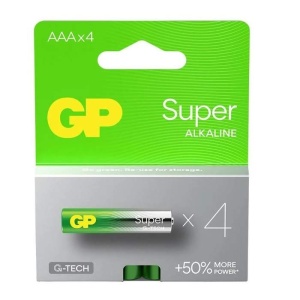 Gold Peak Baterie alcalina Super, G-Tech R3 (AAA) 4 Buc.