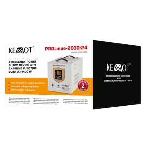 KEMOT Surse UPS CENTRALE SINUS PUR 2000VA/1400W 24V