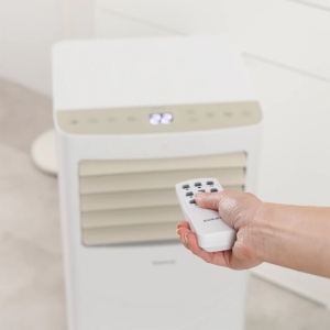 TAURUS Aparat de aer condiționat portabil, 12000 BTU, pompă de căldură, Temp Design Ultra by enervolt.ro