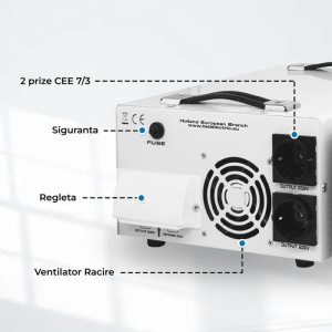 STABILIZATOR TENSIUNE SERVOMOTOR 3100VA TED ELECTRIC,enervolt.ro