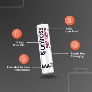 Baterie alcalina Uniross Max Power R3 (AAA), 4 buc-blister,de la enervolt.ro