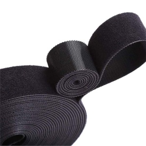 Well – Organizator de cabluri, Bandă Velcro, 3m x 1.5cm, Negru - Img 2