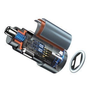 BWOO Încărcător auto 38W QC 18W + PD 20W by enervolt.ro