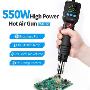 Pistol cu aer cald, dezlipit, Fnirsi SAG-55 S-enervolt.ro