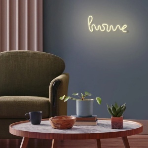 FOREVER-LIGHT Neon decorativ LED Forever Light FLNE21, model Home_enervolt.ro