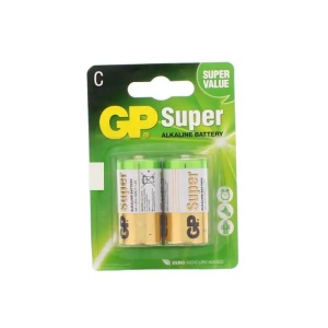 GP Baterie alcalina Super R14 (C) Blister 2 buc.