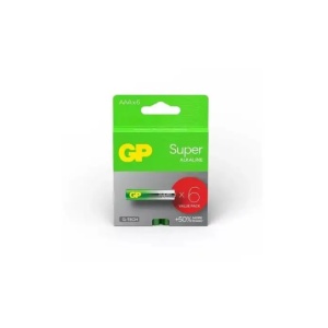 GP Baterie alcalina Super R3 (AAA) 6 buc