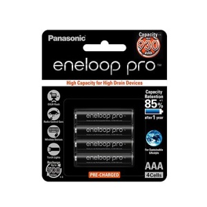 Panasonic Acumulatori AAA 930mAh Eneloop Pro