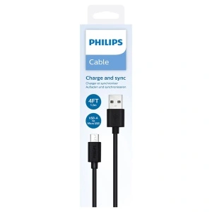 PHILIPS Cablu USB-A la Micro-USB, 1,2 m