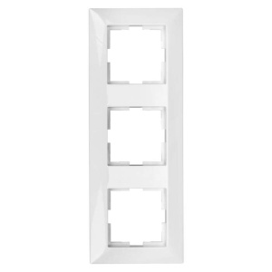 Ramă pentru 3 aparate Schrack Visio S50, EV105003 — Set 2 BUC .