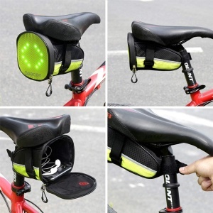 SPACER Geantă bicicletă cu semnalizare LED by enervolt.ro