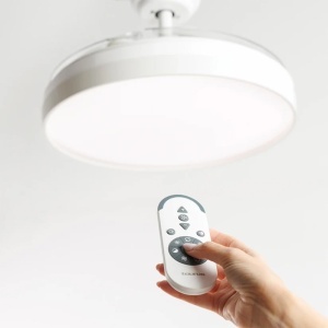 TAURUS Ventilator de tavan, 30 W, 107 cm, LED 36 W, Polar Hide&Go_enervolt.ro