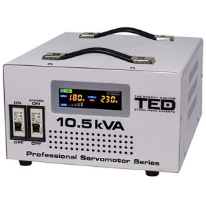 TED ELECTRIC STABILIZATOR TENSIUNE SERVOMOTOR 10.5KVA – TED‑SVC105