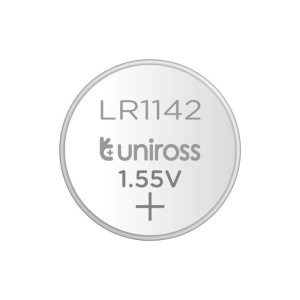 Baterie buton alcalina Uniross AG12, LR1142, LR43, 10 buc-blister_enervolt.ro