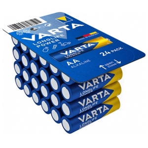 VARTA BATERIE ALCALINA LONGLIFE POWER LR06 24 BUC
