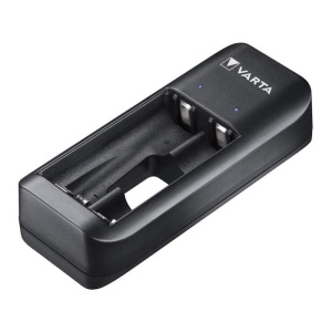 Incarcator Varta 57651 AA-AAA NiMH + 2 acumulatori AAA 800mAh, USB-enervolt.ro