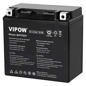 VIPOW ACUMULATOR MOTO 12V 14AH