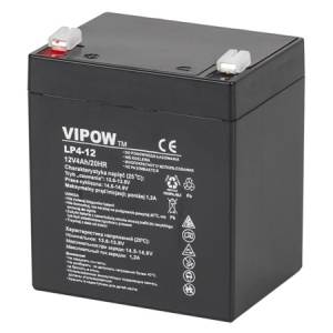 VIPOW Acumulator Stationar AGM VRLA 12V 4Ah