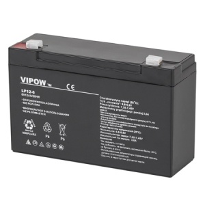 VIPOW Acumulator Staționar AGM VRLA 6V 12Ah