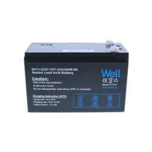 Well Acumulator plumb acid 12V 7.2AH, terminal T1