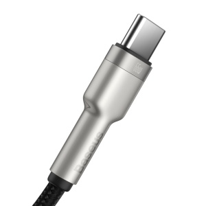Cablu USB-A la USB-C 1M BASEUS Cafule Metal, 66W_enervolt.ro