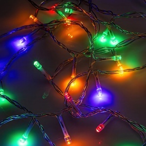  FOREVER-LIGHT Instalație Crăciun 100 LED‑uri RGB, 8m, enervolt.ro