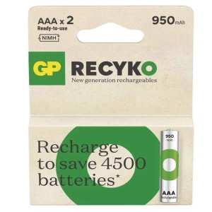 Gold Peak Acumulator R3 (AAA) NiMH 950 mAh, 2 buc, ReCkyo