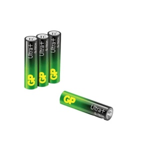 Baterie AAA (R3) alcalina UltraPlus GP 4buc_enervolt.ro