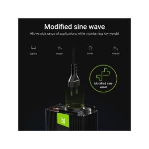 Green Cell Invertor de tensiune 12V → 230V, 150W INV06 - Img 3